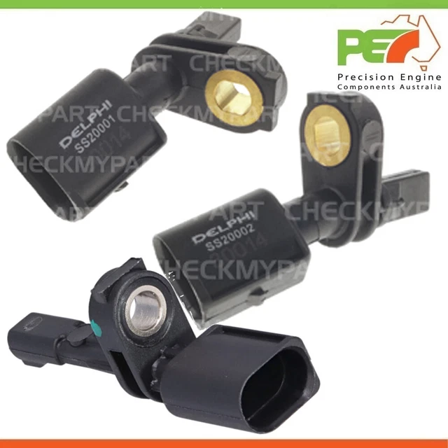 Type R Wheel Sensors 4X NEW OEM Wheel Speed Sensors Full Set - FR & RR For Audi A3 Diesel 2 ...