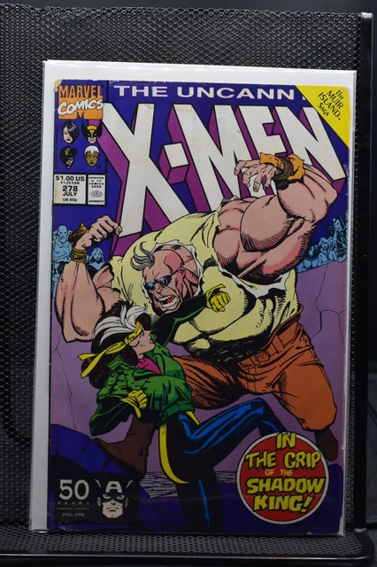 Uncanny X-Men #278 Marvel 1991 Chris Claremont & Jim Lee Wolverine Psylocke 4.0