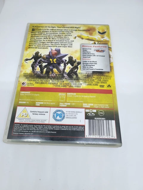 POWER RANGERS Dino Thunder Collision Course Volume 4 DVD £3 50 POWER RANGERS Dino Thunder Collision Course Volume 4 DVD £3 50