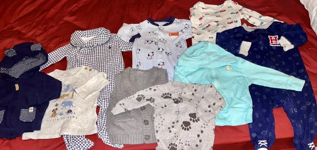Baby Boy Winter Clothing Lot 9 Pieces Ralph Lauren Carters Cuddle Cub 3 Months