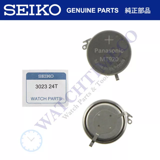 SEIKO KINETIC WATCH Capacitor Battery 302324T for 7L22 YT57 YT58 £ -  PicClick UK