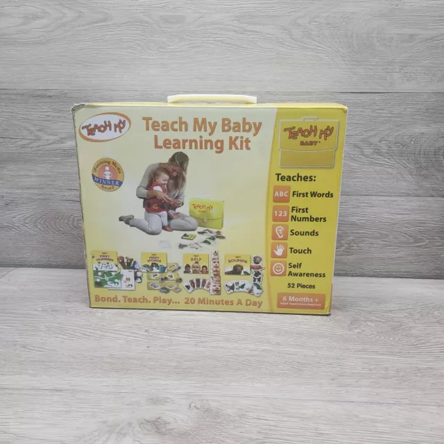 BRAND NEW Teach My Baby Learning Kit, 52 Pc COMPLETE SET