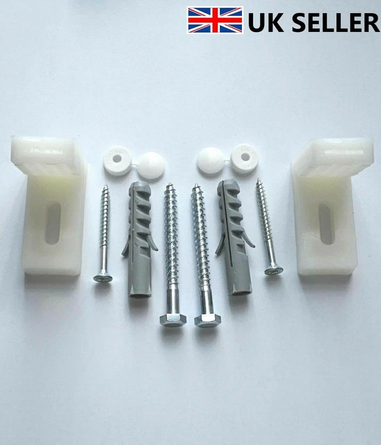 ANGLED FLOOR WC Toilet Pan / Bidet Fixing Bathroom Fitting Kit Inc