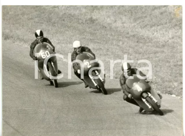 1958 MONZA MOTOCICLISMO - GP DELLE NAZIONI Passaggio dei concorrenti *Foto 18x13