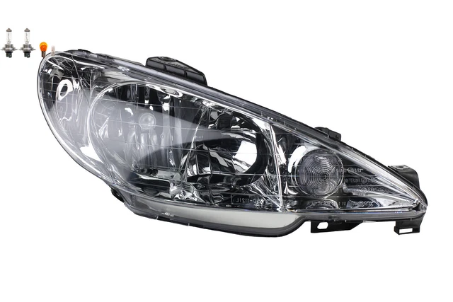 Phare Droit Pour Audi A3 8P (05/2003-07/2008) - Avec Ampoule H7, Clignotant Intégré, Homologué E