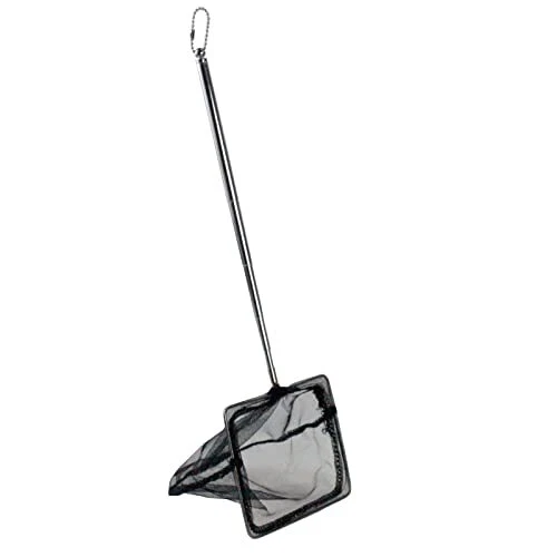 5 Inch Fish Net Aquarium Fish Tank Net with Long Adjustable Handle