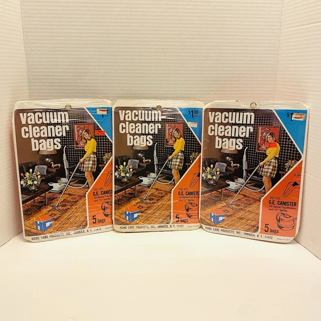 50 Sacchetti Per Aspirapolvere DVC GE Swivel Top E Premier Canister - Modello 405329