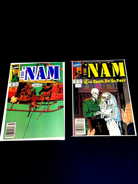 Marvel The Nam Lot Of 8 Comic Books 3