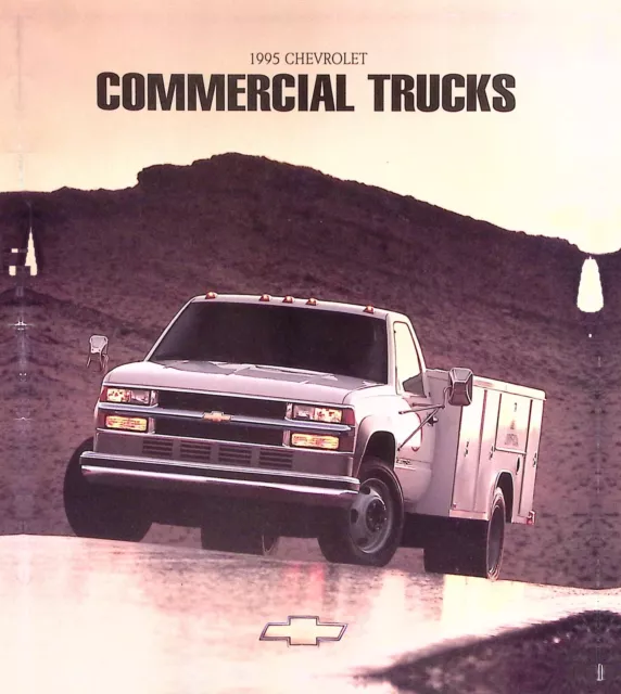 1995 Chevrolet Commercial Trucks  Sales Advertising Brochure W17