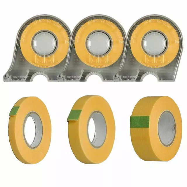 Tamiya Masking Tape 6mm - 10mm - 18mm Dispenser or Refills - Choose your Size