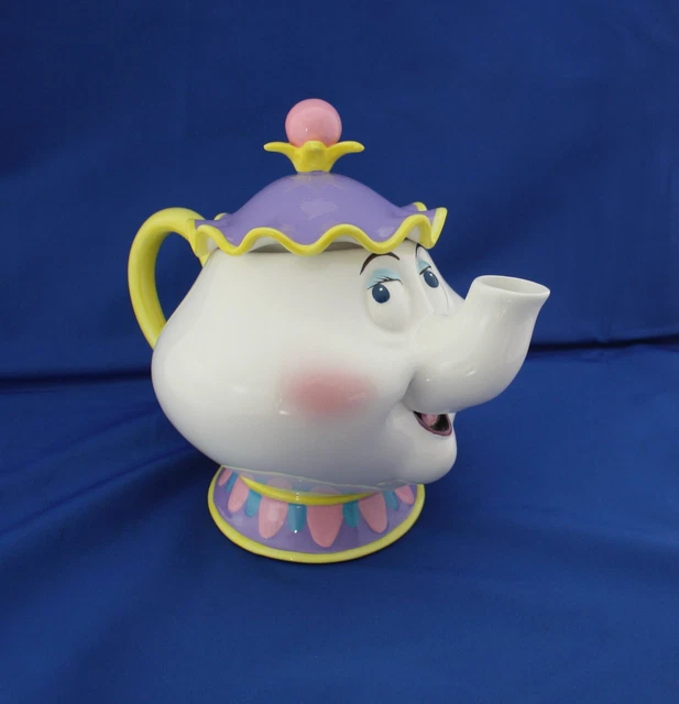 DISNEY’S BEAUTY AND The Beast “Mrs Potts” Porcelain Musical Teapot By