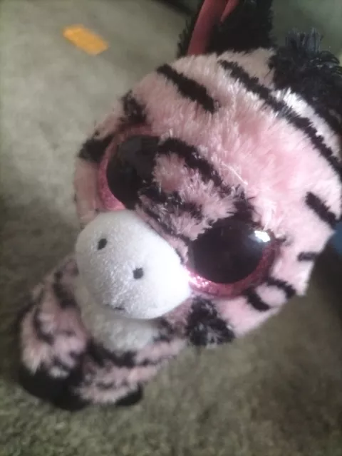 Ty Beanie Boos - Zoey the Zebra 15cm Soft Toy
