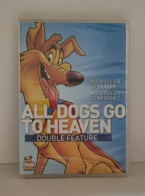 ALL DOGS GO TO HEAVEN/ALL DOGS GO TO HEAVEN 2 (DVD, 2010) - New & Sealed