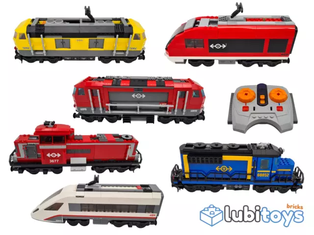 Lego® Eisenbahn Lok RC TRAIN Bahn Zug für Power Functions System ZUG