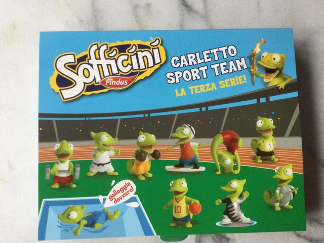 Sofficini Findus “carletto sport team - la terza serie”. confezione originale