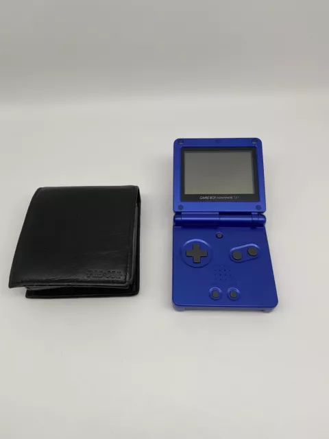 Nintendo Gameboy Advance SP Blau Inkl. Tasche