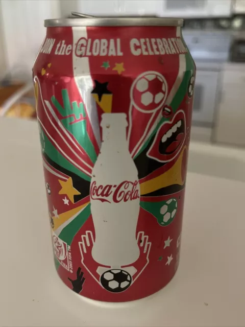 Rare Coca Cola 2010 Fifa Soccer Empty Can