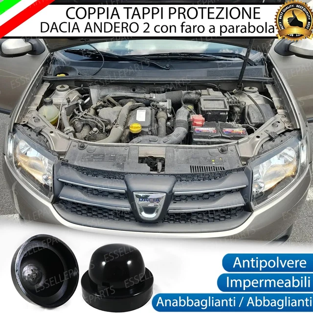 2 Tappi Faro In Gomma 70mm - Copri Lampadina LED Per Auto, Impermeabili E Antipolvere - Foto 5