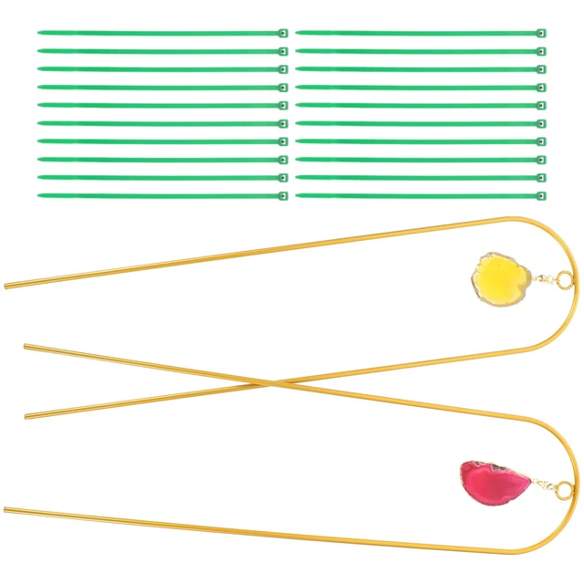 Clip per fissaggio a parete per piante rampicanti invisibili 10-50 pezzi Staffa per ve in rattan Fibbia fissa Clip per foglie Supporto per trazione Giardino  15
