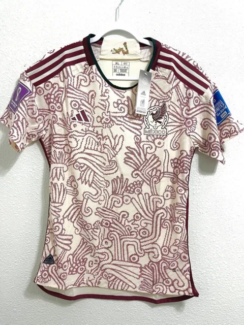 Authentic Mexico Away Jersey 2022 By Adidas