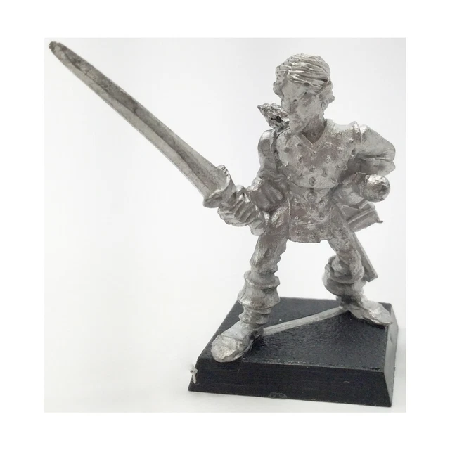 Games Workshop WHF Wood Elves Metal Warrior w/Sword 15 #1 NM