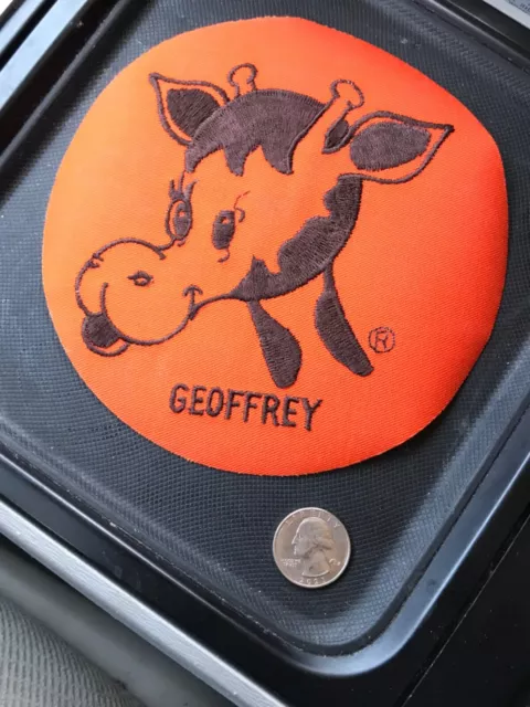 Toys R Us Geoffrey the Giraffe Orange Patch Geoffery Toy Store R’ Vintage Store