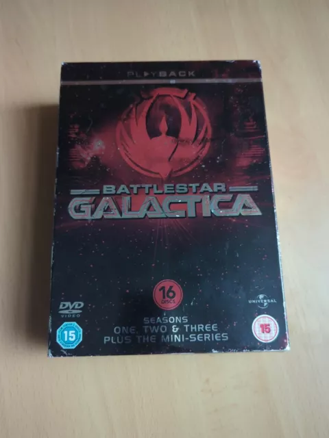 Battlestar Galactica : Complete Seasons 1-3 (16 Disc Box Set) [DVD]