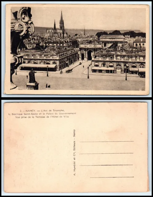 FRANCE Postcard - Nancy, Arc de Triomphe A47
