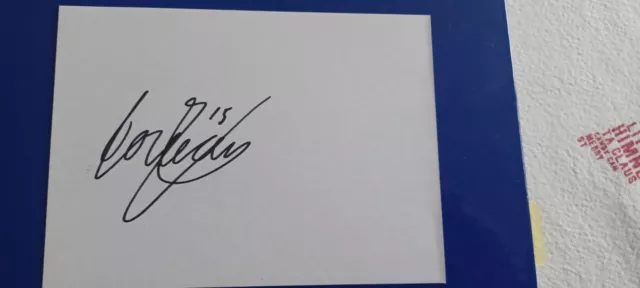 Tommy Conway - Bristol City -  Hand  Signed White Card