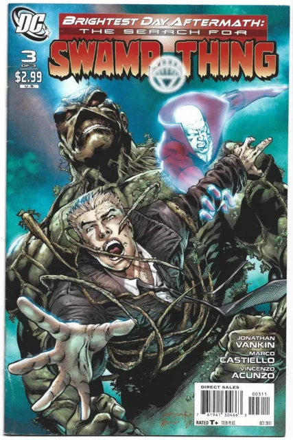 Brightest Day Aftermath: The Search For Swamp Thing #3, 2011, DC Comic