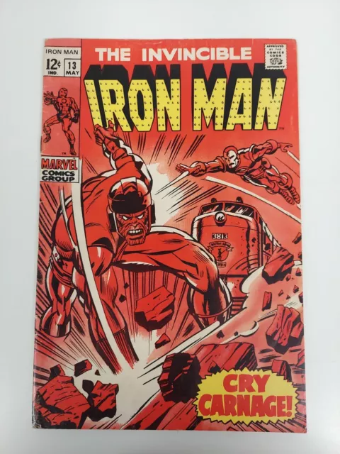 The Invincible Iron Man #13 F-F+ Controller Appearance Vol.1 No.13 (May 1969)
