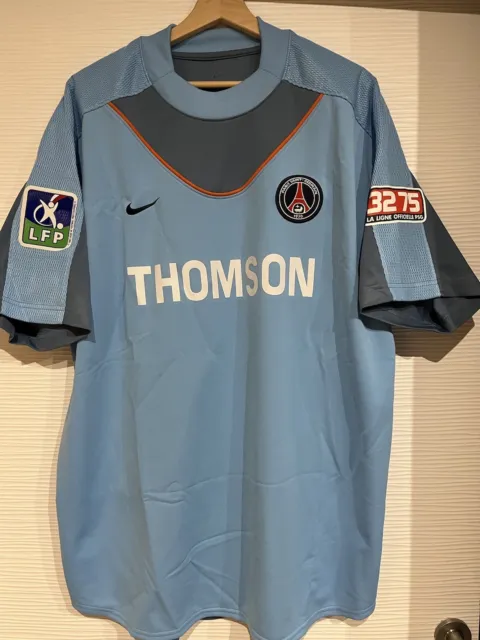 Maillot Foot porté Paris Saint Germain Match Worn Shirt