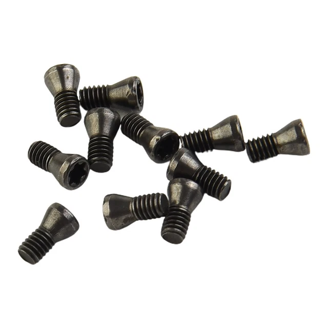 Vite torce inserita nera M2,5*6 mm per inserti in carburo tornio utensili lavorazione dei metalli