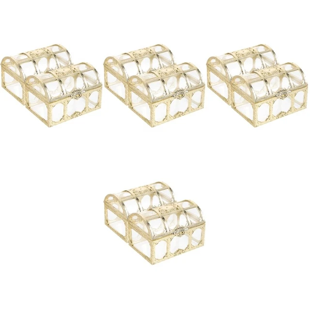 8 pcs Vintage Jewelry Boxes Wedding Candy Boxes for Gift Wedding Jewelry Candy
