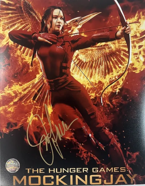 Jennifer Lawrence The Hunger Games Mockingjay Signed Autographed 8x10 SSC COA