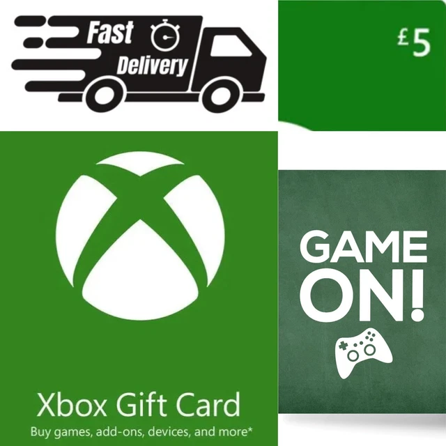 Five pound on sale xbox gift card