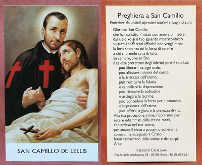 santino-holy card"S.CAMILLO DE LELLIS 