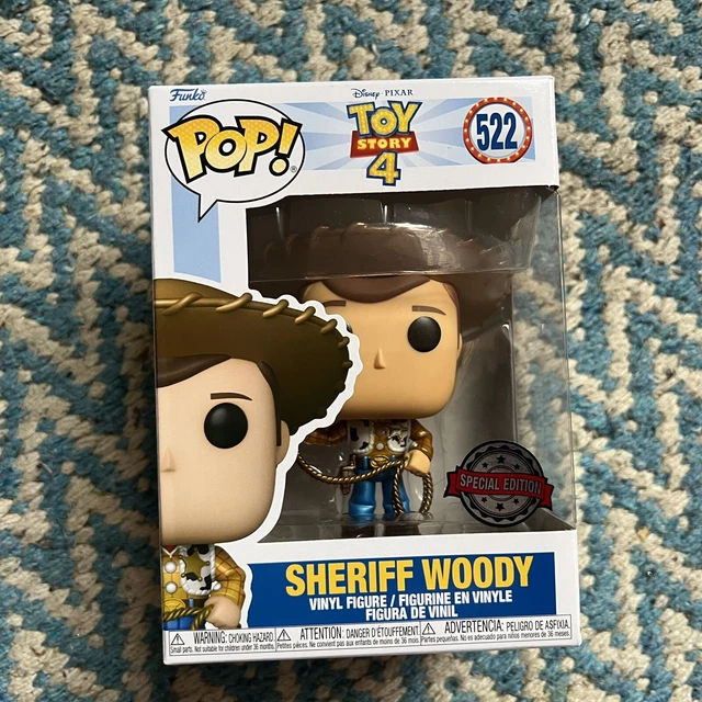 SHERIFF WOODY METALLIC Toy Story Funko Pop Vinyl Disney Pixar ?�7.50 - PicClick UK
