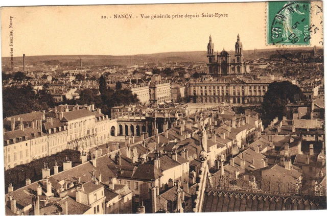 54 - cpa - NANCY - Vue générale prise de St Epvre