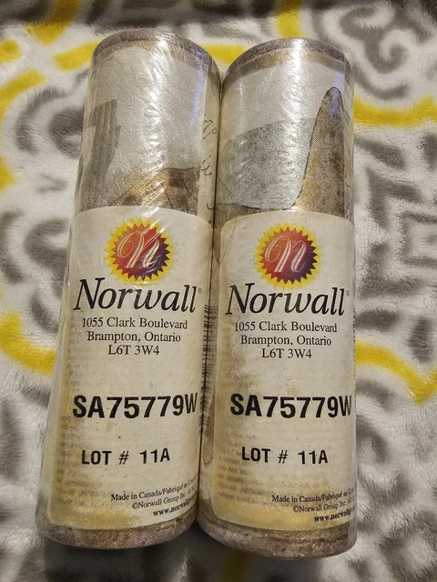 Nuevo Norwall SA75779W Lote #11A Caracol Pared Borde Prepegado