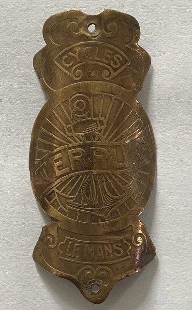 Plaque De Vélo/moto Ancienne – Cycles PRIMEX – Époque 1900 – Bel état