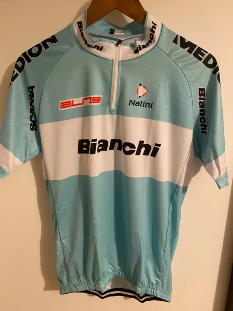 Maillot Cycling Jersey Team Bianchi Replic ULLRICH 2003 L