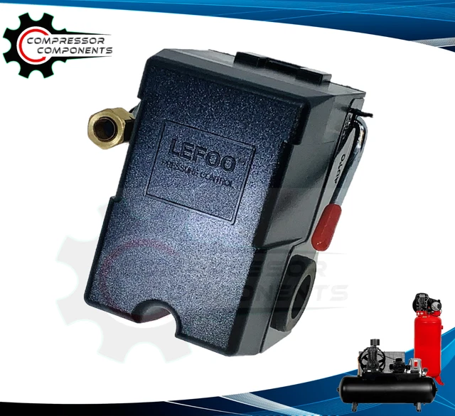 PUMA 2E21025T, 4 Port Air Compressor Pressure Switch 95125 PSI With