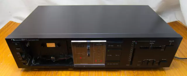 Japan Vintage Nakamichi BX-1 Cassette Deck 2 Head - Missing Cassette Door