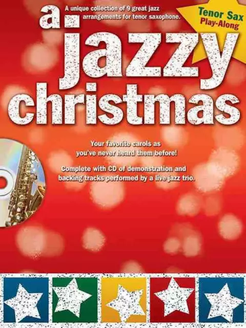 A Jazzy Christmas: Tenor Sax [With CD (Audio)] (English) Paperback Book