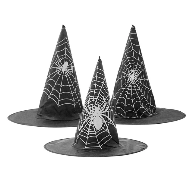 HALLOWEEN COSPLAY COSTUMES Pumpkin Spider Hat Funny Caps Witch £5.55