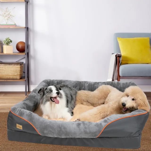 Dog Foam Bed Bolster Cozy Dogs Mattress Washable Pet Bed Waterproof Mat All Size 3