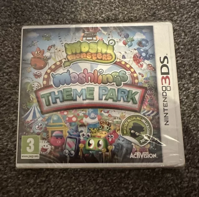 Moshi Monsters: Moshlings Theme Park (Nintendo 3DS, 2014)