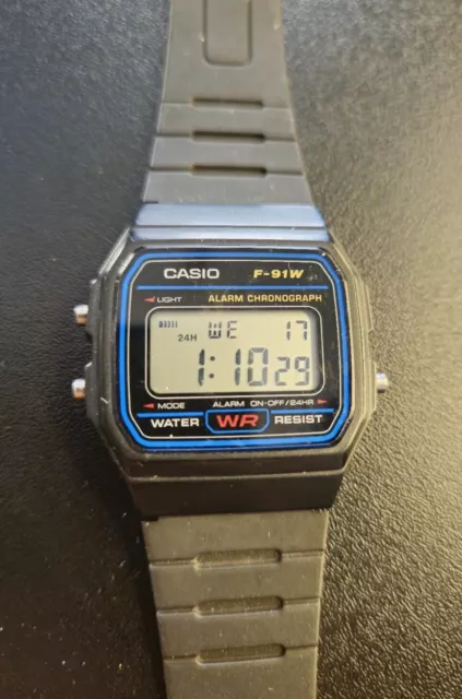 Casio f91w 593 clearance