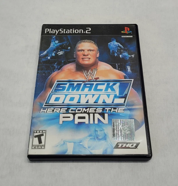 WWE SmackDown Here Comes the Pain (Sony PlayStation 2, 2003)CIB Tested & Working